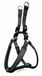 ARQUIVET Verstelbaar hondenharnas van nylon, glad, zwart, 2 x 45-55 cm