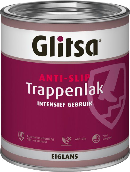 Glitsa Acryl Antislip Trappenlak 2.5 L - 8711113105545