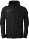 Uhlsport Essential Veste de pluie Noir/Blanc Polyester Manches longues Homme Casual
