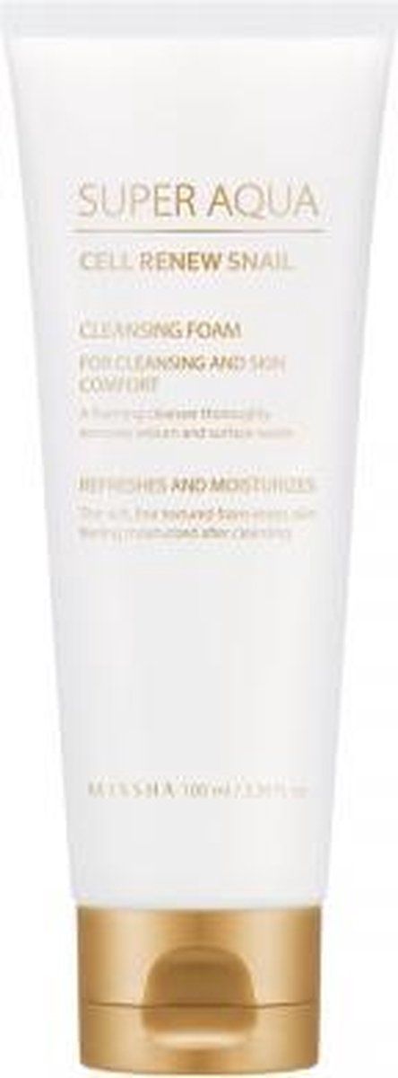 Missha Super Aqua Cell Renew Snail Reinigingsfoam - 8809581458550