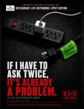 If I Have To Ask Twice, It's Already A Problem: Large Lined Notebook