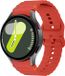 Strap-it Siliconen Wave bandje - Rood