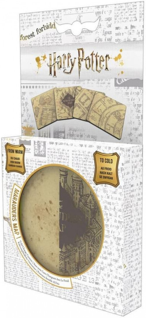WoW Stuff Harry Potter Cold Reveal Coasters Set