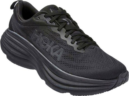 Hoka Bondi 8 Hardloopschoenen Heren - Zwart - Maat 42
