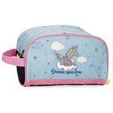 Enso Dreams Come True toilettas, twee vakken, aanpasbaar, meerkleurig, 26 x 16 x 11 cm, polyester