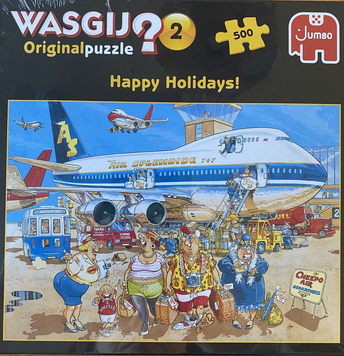 Jumbo Wasgij original 2 - Happy Holidays! Puzzel 500 stukjes