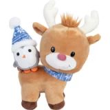 WDK Partner Peluche Renne et Pingouin