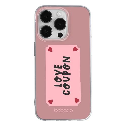 Babaco ERT GROUP Mobiele Telefoonhoesje voor Apple iPhone 14 Pro - Babaco Love Coupon 001 - TPU