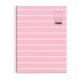 Miquelrius Notitieboek A4, gelinieerd, roze
