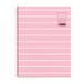 Miquelrius Notitieboek A4, gelinieerd, roze