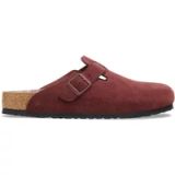 Birkenstock Sandalen Boston BS Suede Leather Zifandel