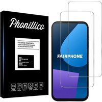 Phonillico® Schokbestendig hoesje voor Nothing Phone 2a en 2 met Screenprotector van gehard glas
