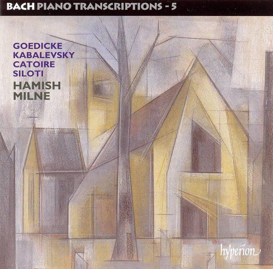 Bach Piano Transcriptions V.5 - Hamish Milne Piano - CD