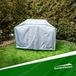 Gardenpassion Housse de barbecue - Imperméable - Taille L - 140 x 105 x 50 cm - Gris