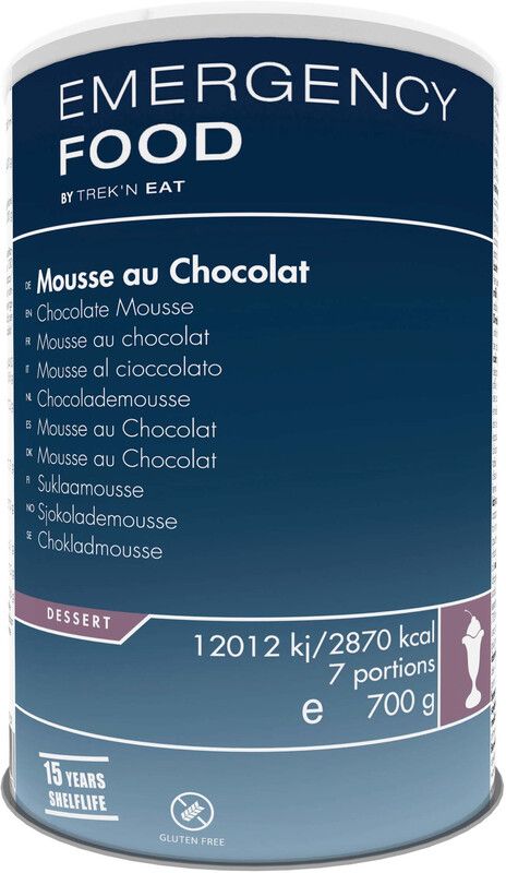 Trek'n Eat Emergency Food - Chocolate Mousse - 700g