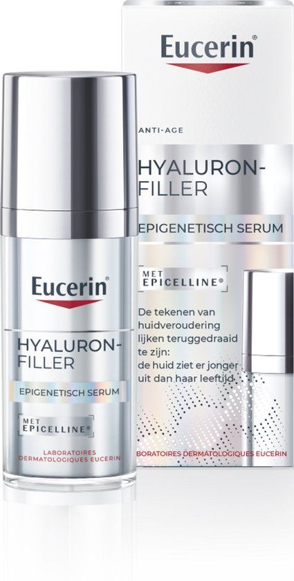 Eucerin Hyaluron-Filler Epigenetisch Anti-Age Serum Gezicht - Anti Rimpel Serum - Anti-Aging Skincare - 30 ML