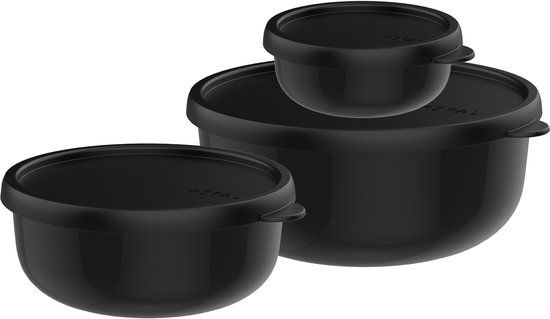 Mepal Bewaardoosset 3-delig Lumina - 2.5 l - Nordic black
