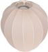 Mexlite Lampenkap K20121S - Handgemaakt beige linnen druppelkapje Ø25 cm voor E27 armaturen