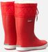 Aigle Giboulee 2 Regenlaarzen Rood/Wit - Maat 23
