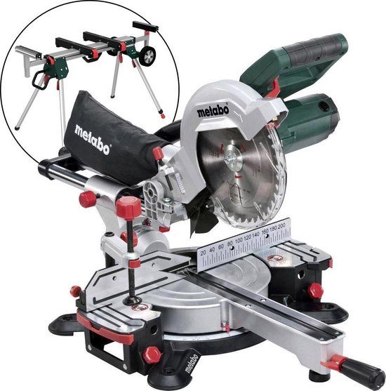Metabo KGS 216 M Afkortzaag - 1500W - 216 x 30mm - Met trekfunctie & lasergeleider