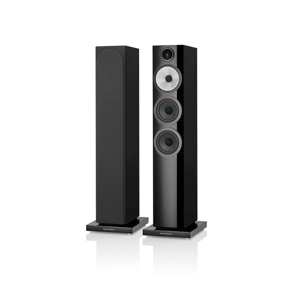 Bowers & Wilkins 704 S3 Vloerstaande speaker - Hoogglans zwart