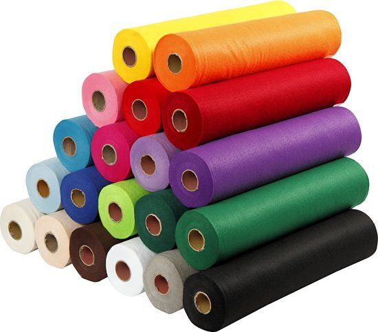Vegaoo Hobbyvilt - Assortiment b: 45 cm 20x5 m
