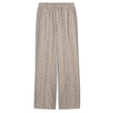 PUMA T7 rechte broek met slangenprint voor Dames, Grijs, Maat M