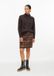 s.Oliver Rok - dames - 48 - polyester/wol - donkerbruin