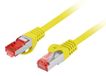 Lanberg PCF6-10CU-0050-Y Câble réseau Jaune 0,5 m Cat6 S/FTP (S-STP) Rond