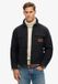 Superdry - Heren Jas met Rits en Patches - Eclipse Navy - Maat L