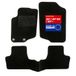 DBS Serie Star, 1763477, automatten – precies passend – 3 stuks – antislip – zwart tapijt 900 g/m² – velours afwerking