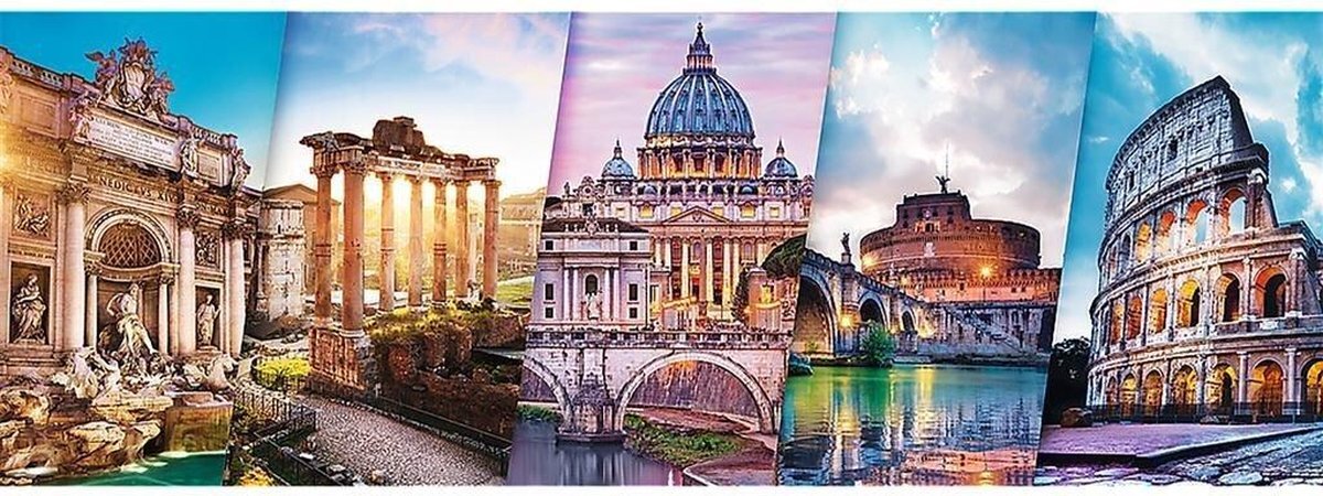 Trefl Puzzel Panorame Italie 500 Stukjes