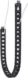 TRU COMPONENTS TC-14376392 Kabelrups Zwart Kunststof