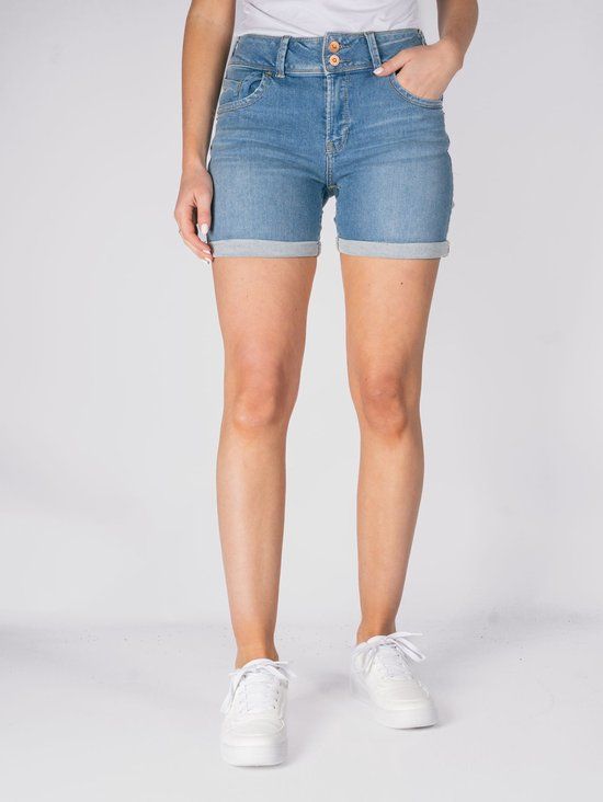 LTB Rosina - Dames Short - Arelle Wash - Blauw - Maat L