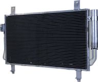 HELLA Condensateur, climatisation, sans déshydrateur, conduites de réfrigération parallèles, adapté entre autres pour MITSUBISHI