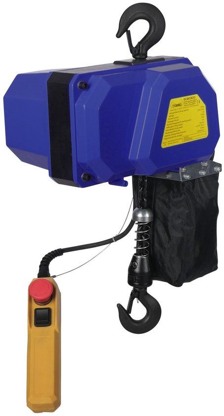 TORSO Elektrische kettingtakel MW 300kg 230V - 5,5 Meter