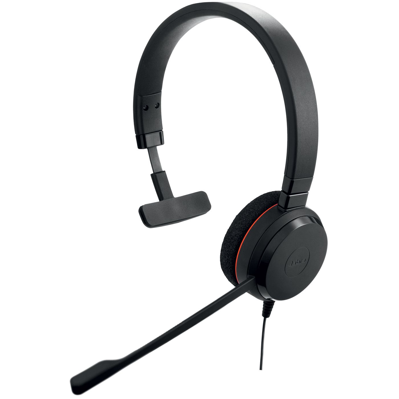 Jabra Evolve 20 UC Mono Headset - USB Type-A - Black
