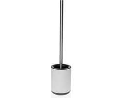 Toiletborstel Versa Wit Staal Polypropyleen 10,5 x 47,5 x 10,5 cm