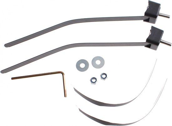 Abus montageset ringslot uni - SL56240 - Zwart - Kunststof - Stadsfiets