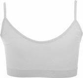 Perini Mädchen Top, Mikrofaser - MS049 - Weiß