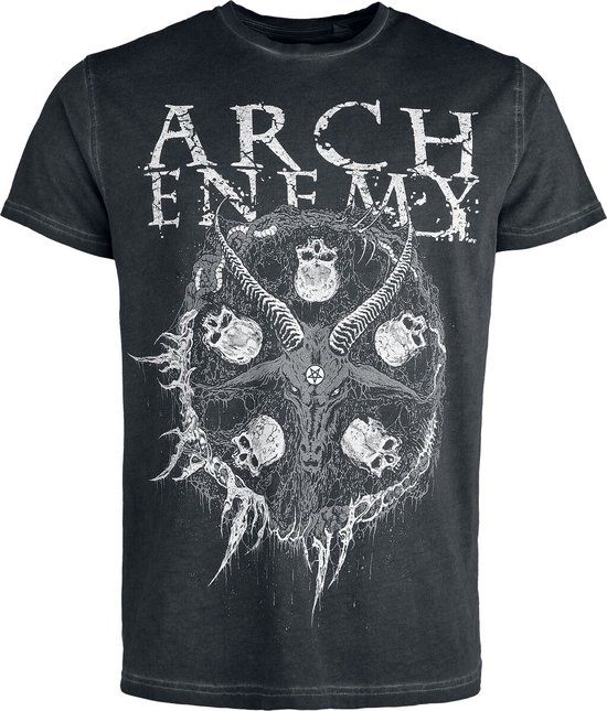 Arch Enemy Symbol Riddick Heren T-shirt - antraciet - XXL