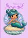 welcome Mermaid Coloring Book: Beautiful 80 Patterns, 8.5in x 11in, for All Ages