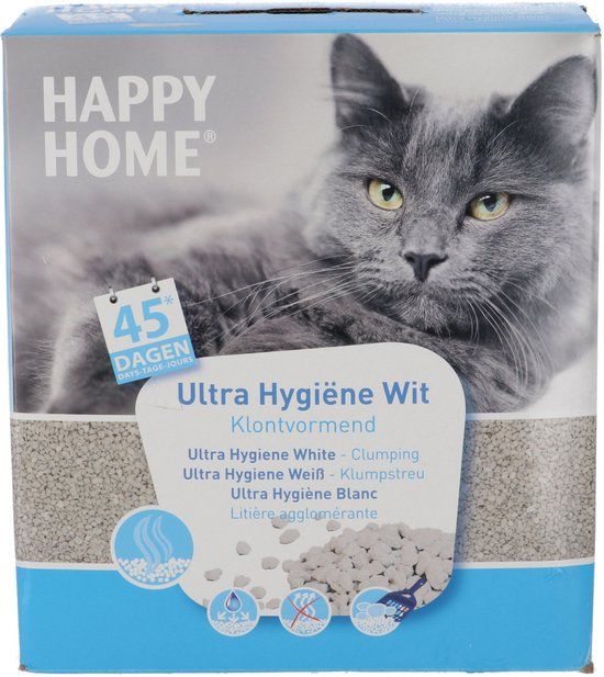 Happy Home Kattenbakvulling Ultra White - 10 l