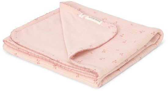Little Dutch Wiegdeken Roze 70x100 cm Biologisch Katoen
