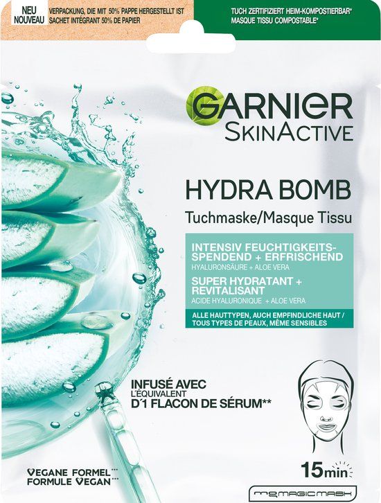 Garnier SkinActive Hydrabomb Tissue Mask - 1 pc