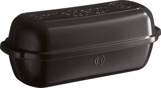 Emile Henry Broodbakvorm voor Groot Brood - Fusain - 39 x 16 cm