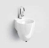 Clou Hoekfontein 27x27x10cm Keramiek Wit