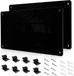 Merkloos / Sans marque Icecat Set van 2 Zwarte Magnetische Borden - Display Wand voor Letters, Foto's en Notities
