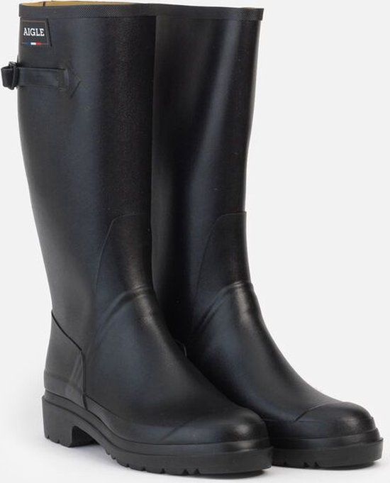 Aigle Cessac Lady Regenlaarzen Zwart - Maat 41