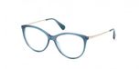 Max&Co. Mo5120 Eyewear receptframe voor dames, Glanzend turquoise
